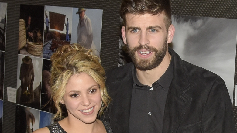 Shakira and Gerard Piqué at an event