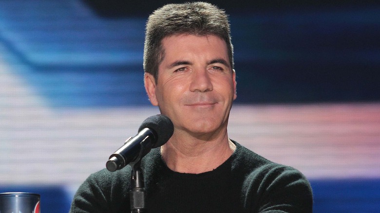 Simon Cowell at "The X Factor" press conference