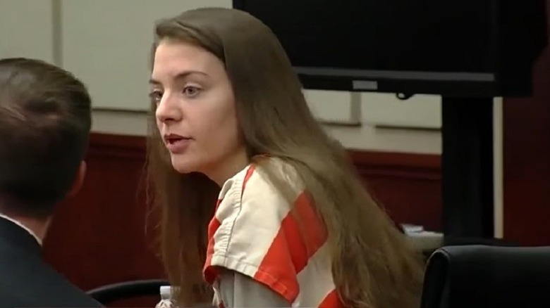 Shayna Hubers in court