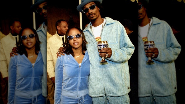 Snoop Dogg and Shante Broadus 