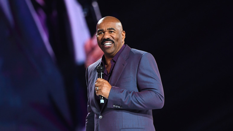 Steve Harvey on stage