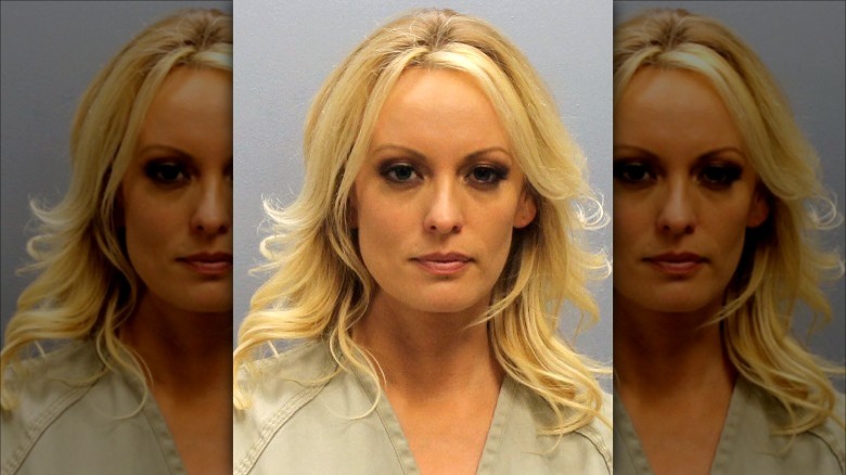 Stormy Daniels' mugshot