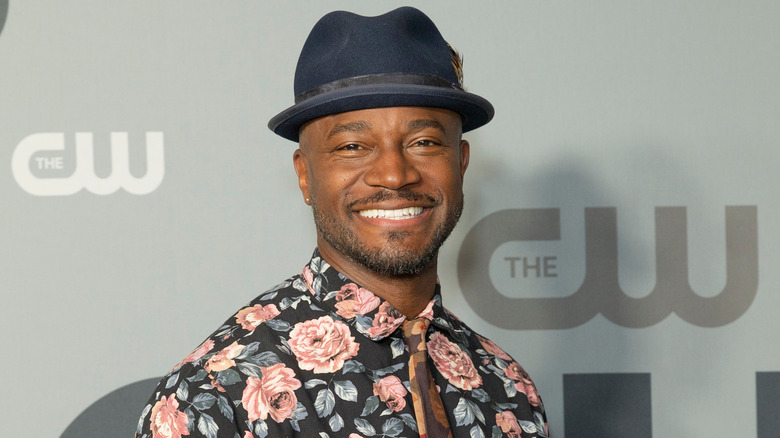 Taye Diggs posing