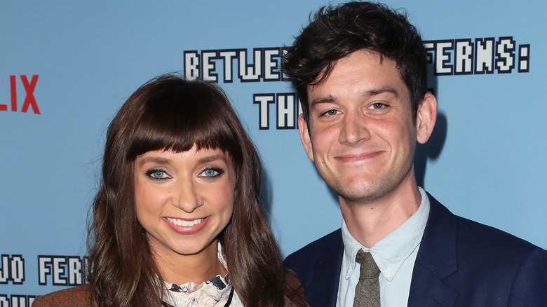 Lauren Lapkus and husband Mike Castle, 2019 photo