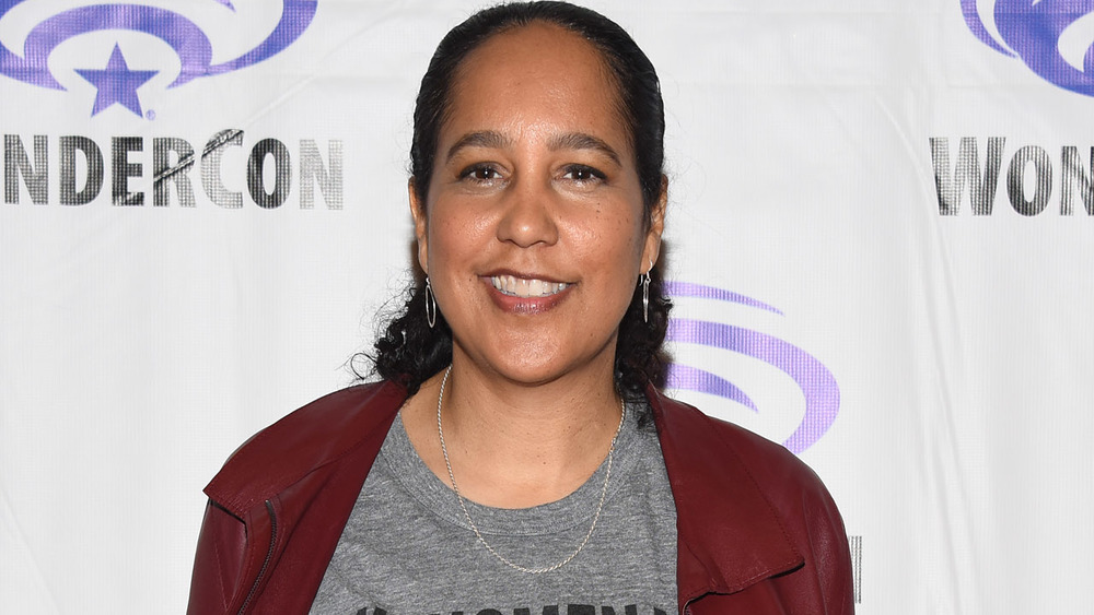 Gina Prince-Bythewood attending a conference