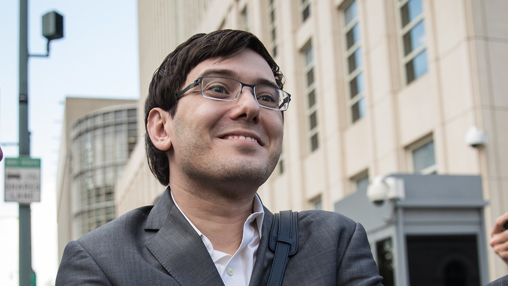 Martin Shkreli walks court