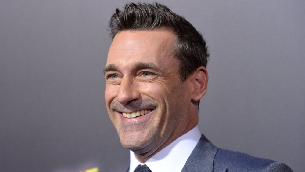 Jon Hamm at the premiere of Bad Times At The El Royale 