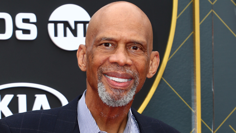 Kareem Abdul-Jabbar smiling 