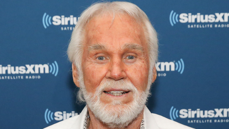 Kenny Rogers smiling