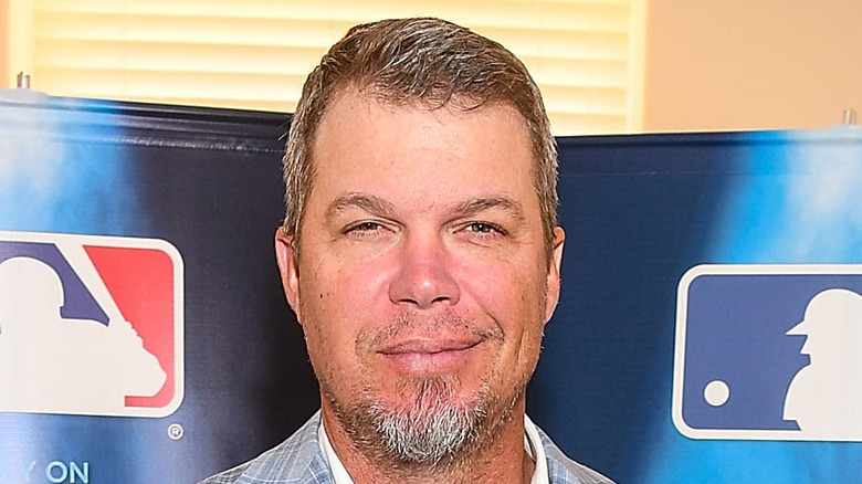 Chipper Jones with beard