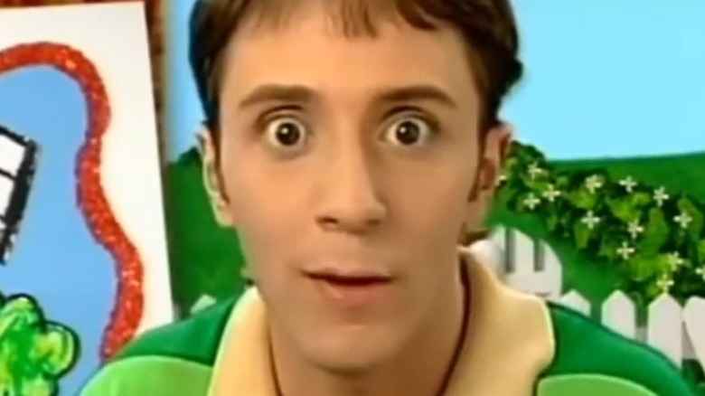 Steve Burns on Blue's Clues