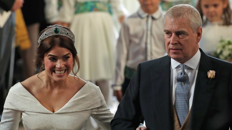 Princess Eugenie and Prince Andrew