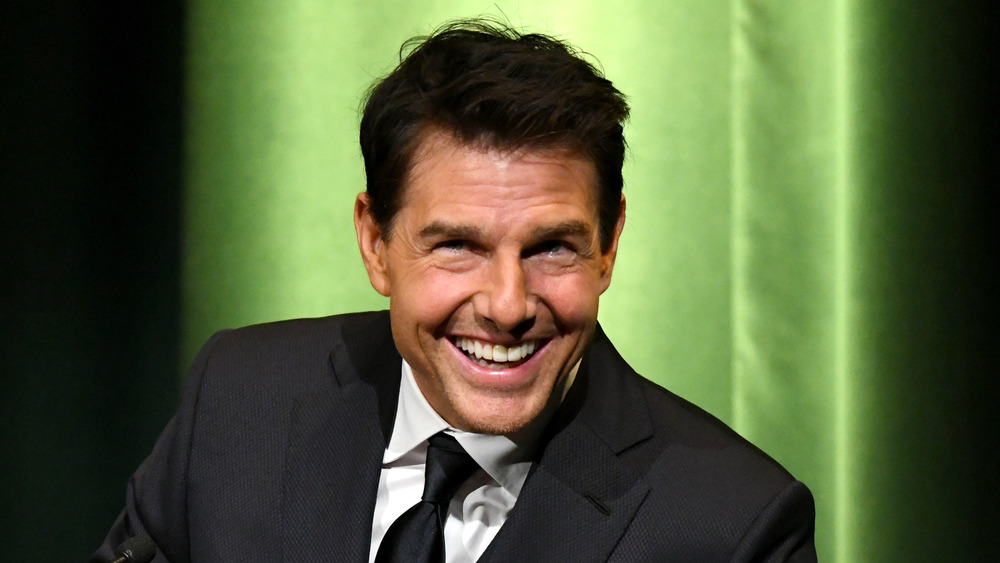 Tom Cruise smiling