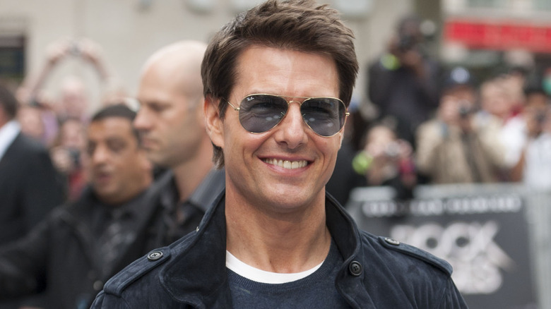 Tom Cruise smiling