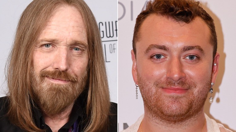 Tom Petty and Sam Smith slight smile