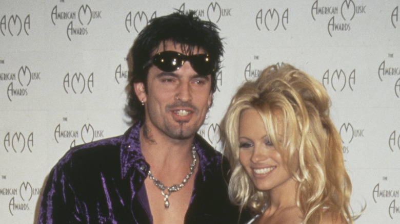 Pamela Anderson and Tommy Lee younger