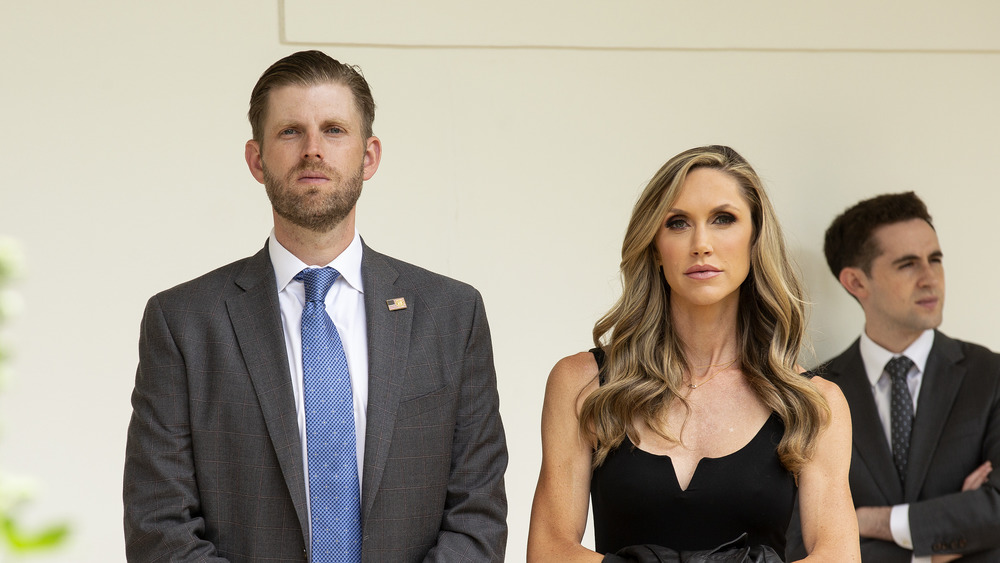 Lara Trump and her husband Eric Trump