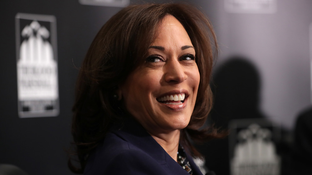 Kamala Harris smiling