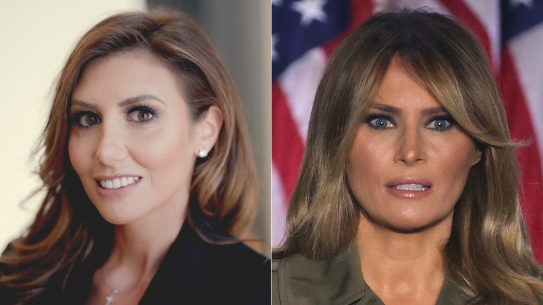 Alina Habba and Melania Trump