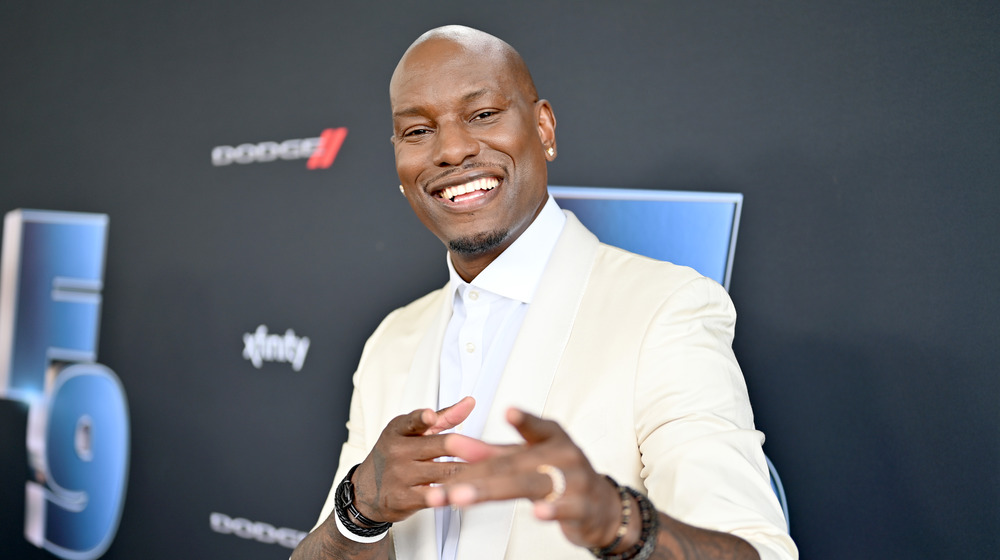 Tyrese Gibson smiling at an event