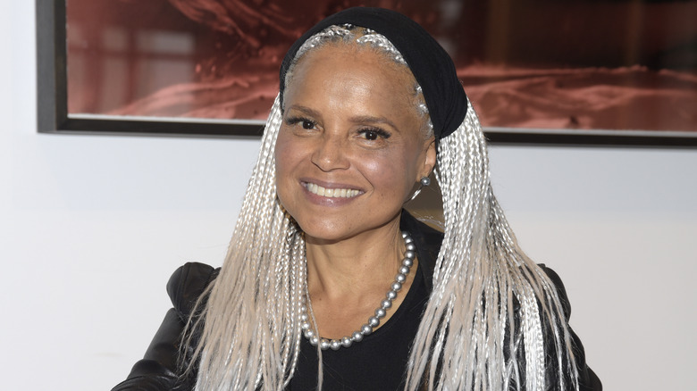 Victoria Rowell smiling