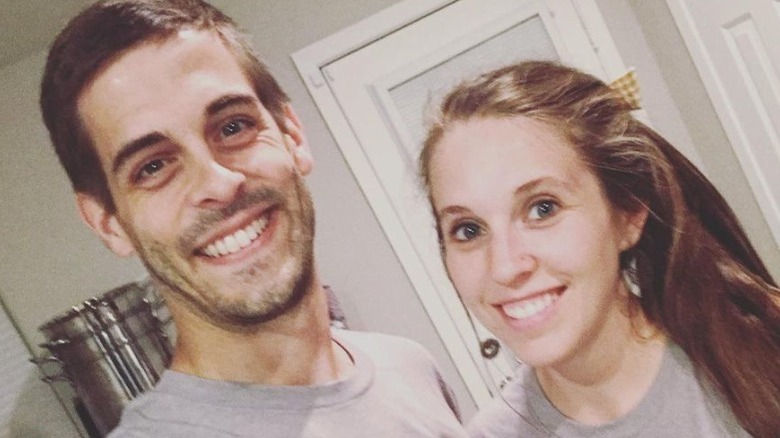 Derick Dillard and Jill Duggar Dillard smiling