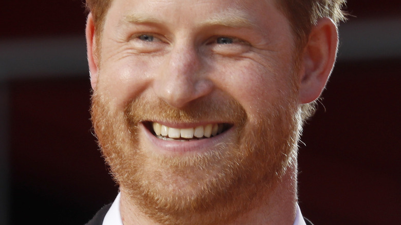 Prince Harry smiling at Global Citizen Live