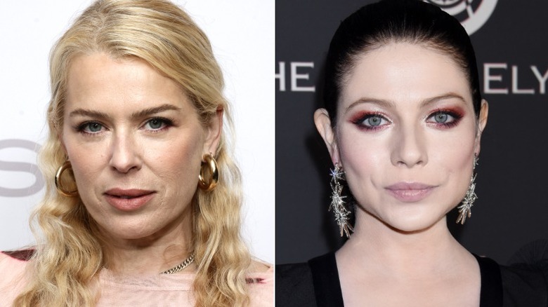 Split image of Amanda de Cadenet and Michelle Trachtenberg