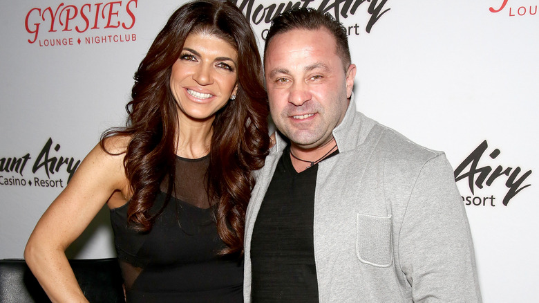 Teresa Giudice and Joe Giudice smiling