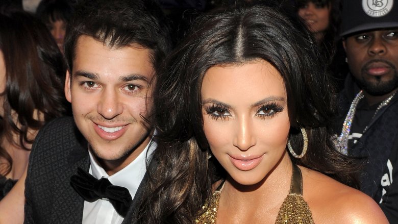 Rob Kardashian and Kim Kardashian