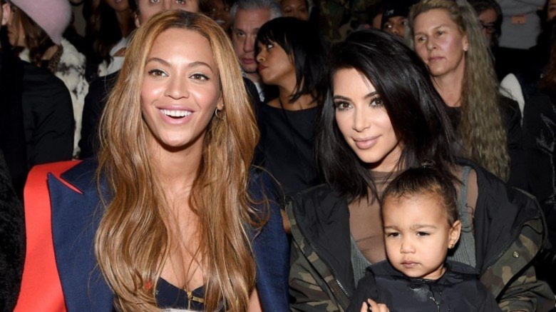 Beyoncé, Kim Kardashian, and North West