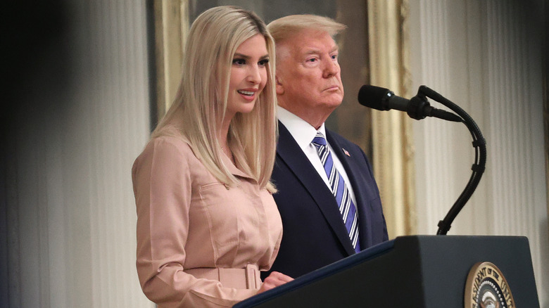 Ivanka Trump White House podium