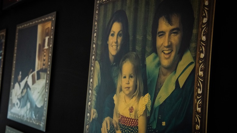 Presley Family photo on display at Graceland