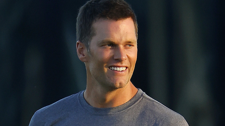 Tom Brady smiling