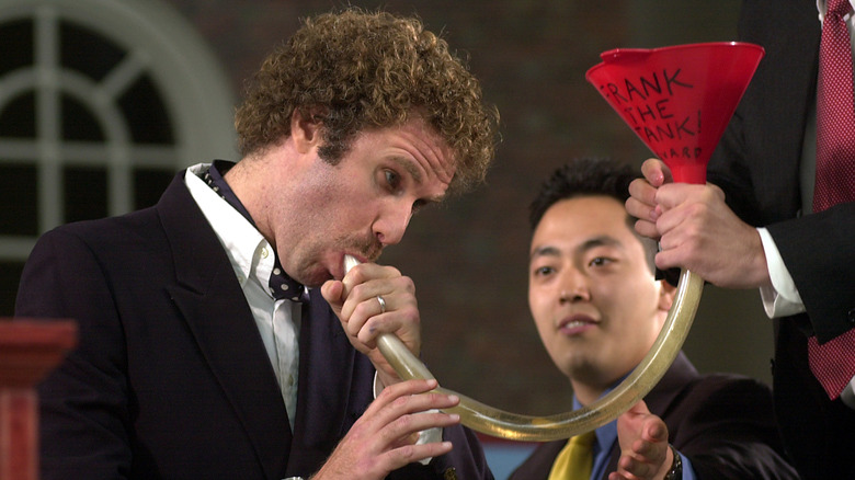 Will Ferrell at graduation ceremony