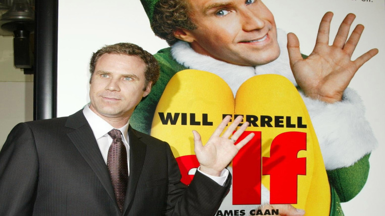 Will Ferrell at Elf premiere