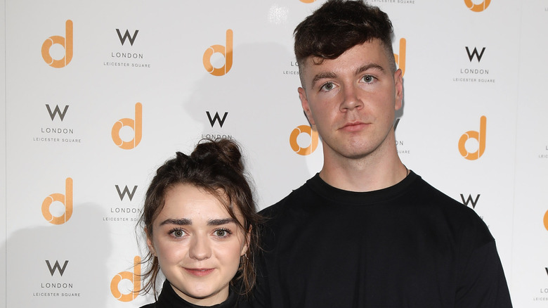 Maisie Williams and Dom Santry