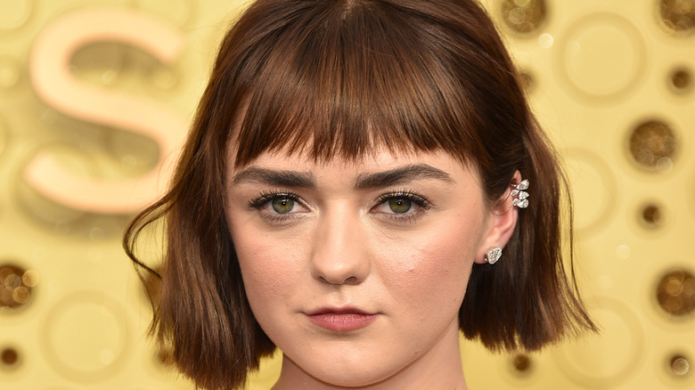 Maisie Williams on red carpet