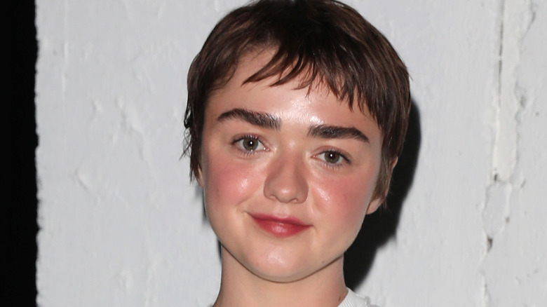 Maisie Williams on red carpet