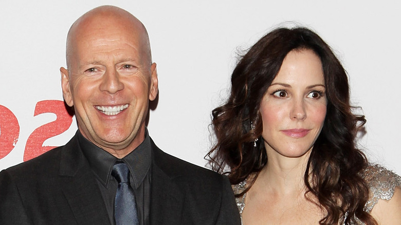 Bruce Willis and Mary-Louise Parker