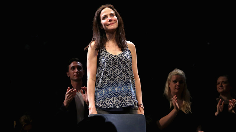 Mary-Louise Parker on stage