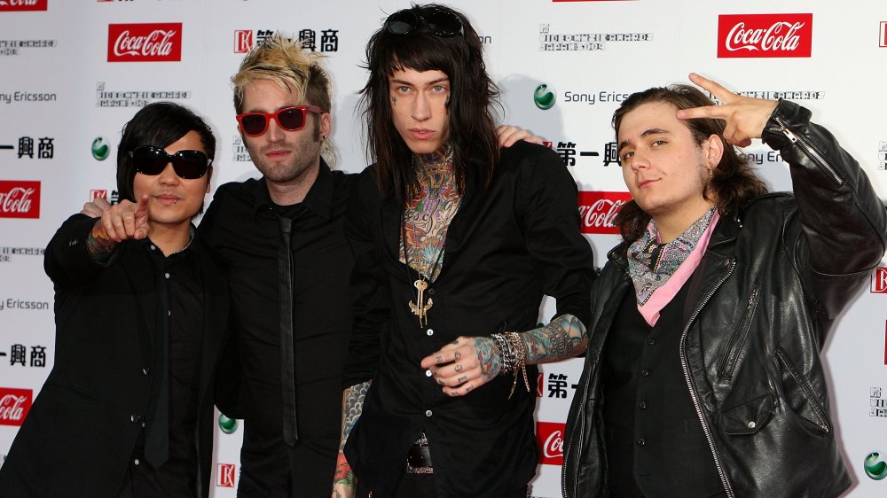 Anthony Improgo, Blake Healy, Trace Cyrus, Mason Musso of Metro Station