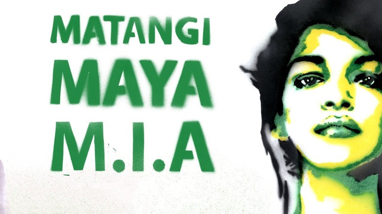 The YouTube trailer poster for the M.I.A. documentary