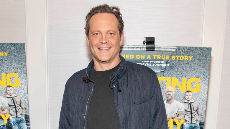 Vince Vaughn promotes "Fighting With My Family" 