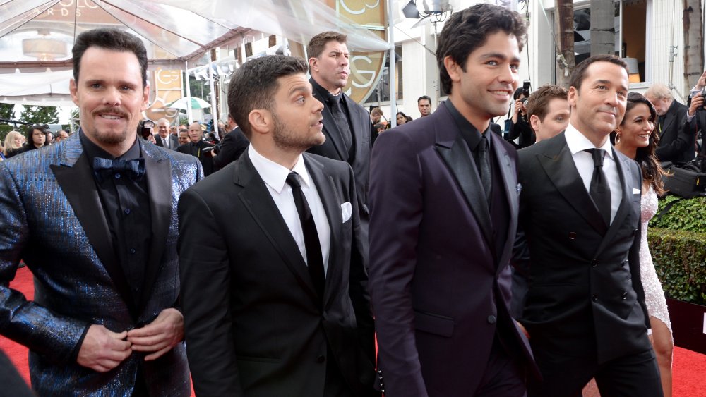 The cast of Entourage on the red carpet