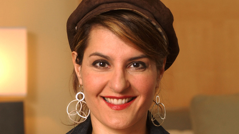 Nia Vardalos smiling at camera