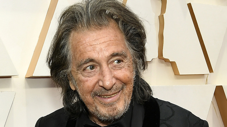 Al Pacino smiles