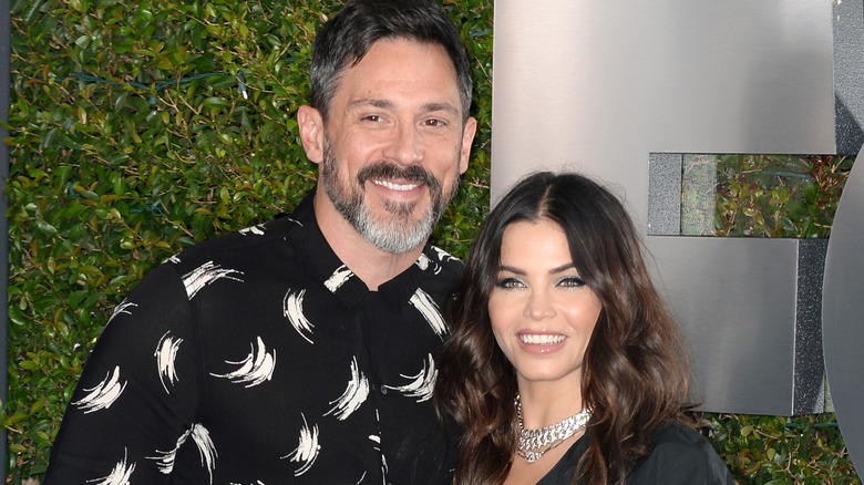 Steve Kazee and Jenna Dewan smiling