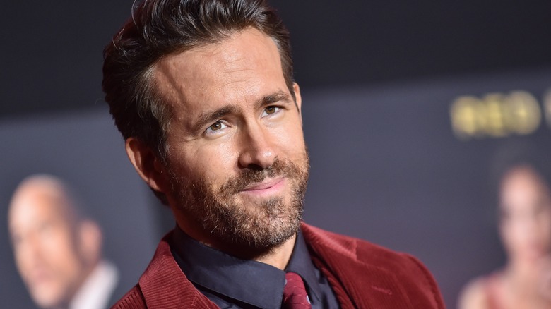 Ryan Reynolds smiling