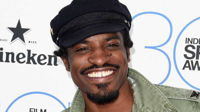 Andre 3000 smiling